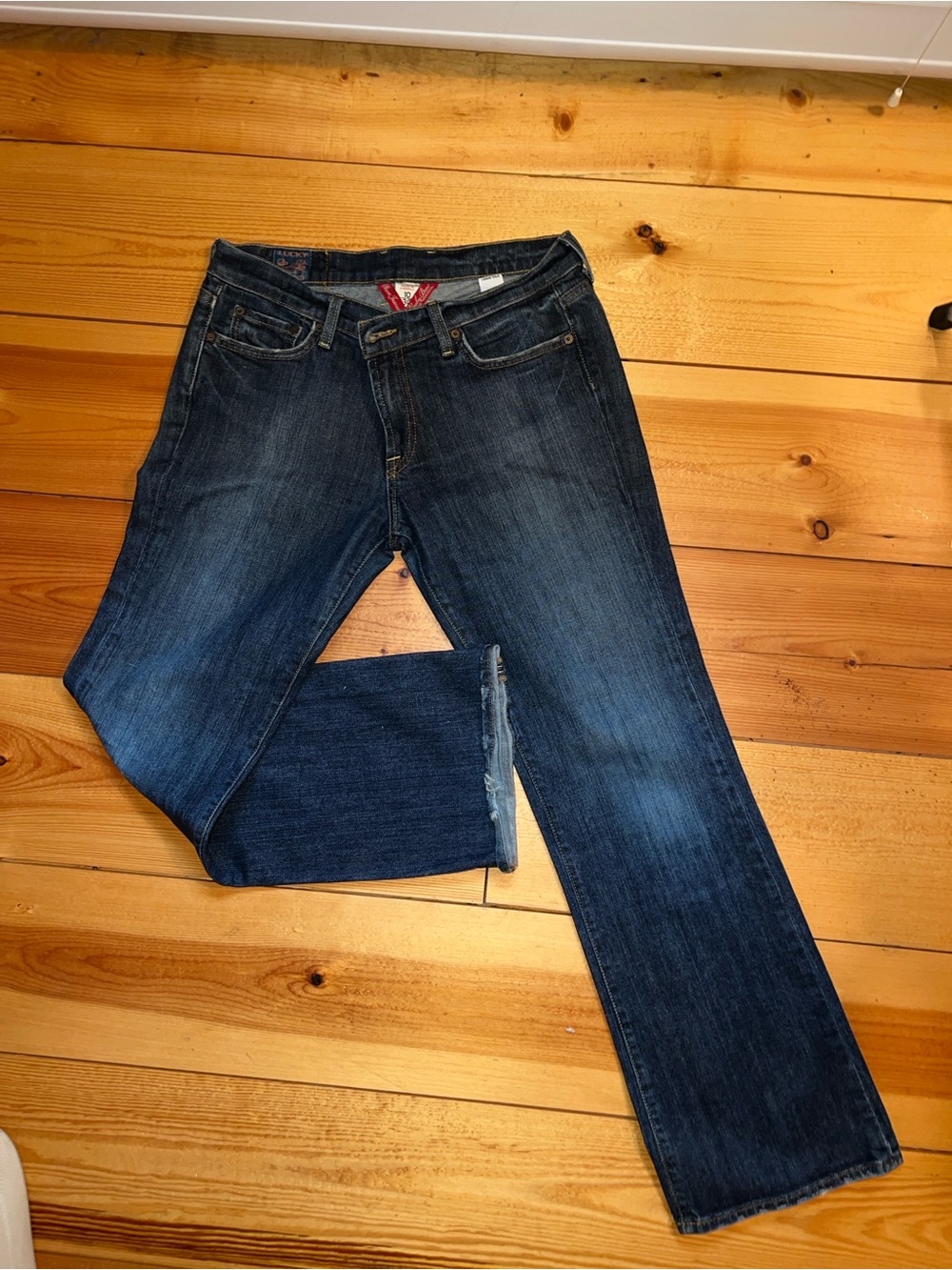 Lucky Brand Low Rise Flare Jeans